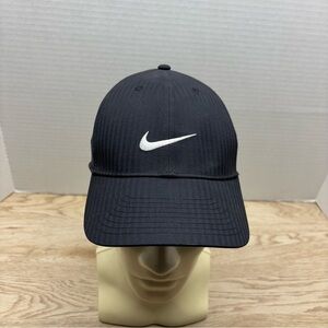Nike Dri-Fit Legacy 91 Black and White Logo Cap